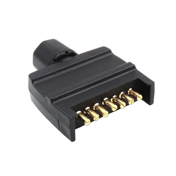 Trailer Socket Male 7 Pin Flat
