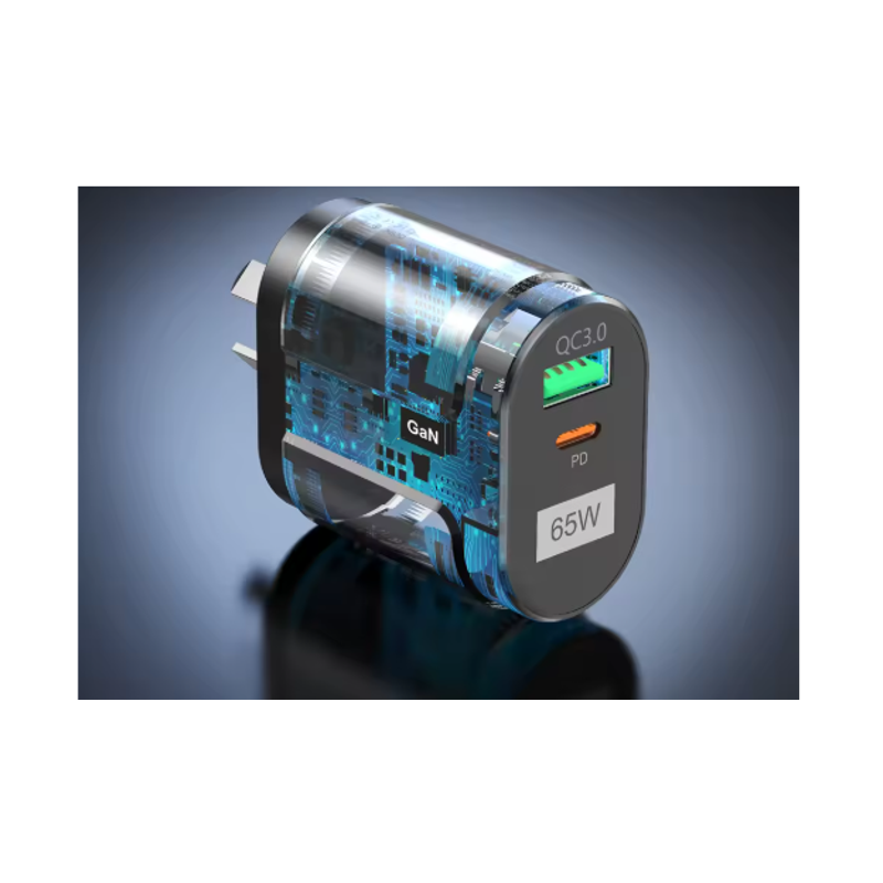 USB Fast Charger 65W QC3.0 and PD Port – White