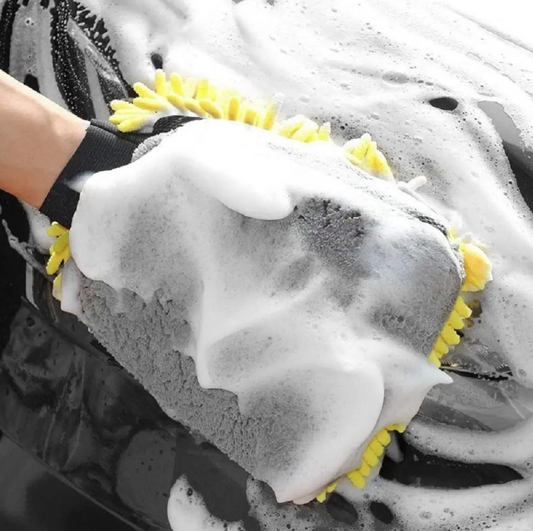 Car Detailing Microfiber Double Faced Glove