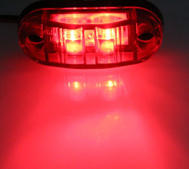 Red LED Marker Light DC 9V-30V