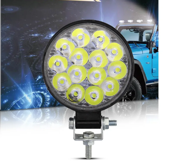 Round LED Spotlight 12V - 24V DC