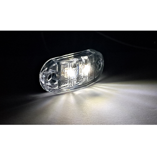 White LED Marker Light DC 9V-30V