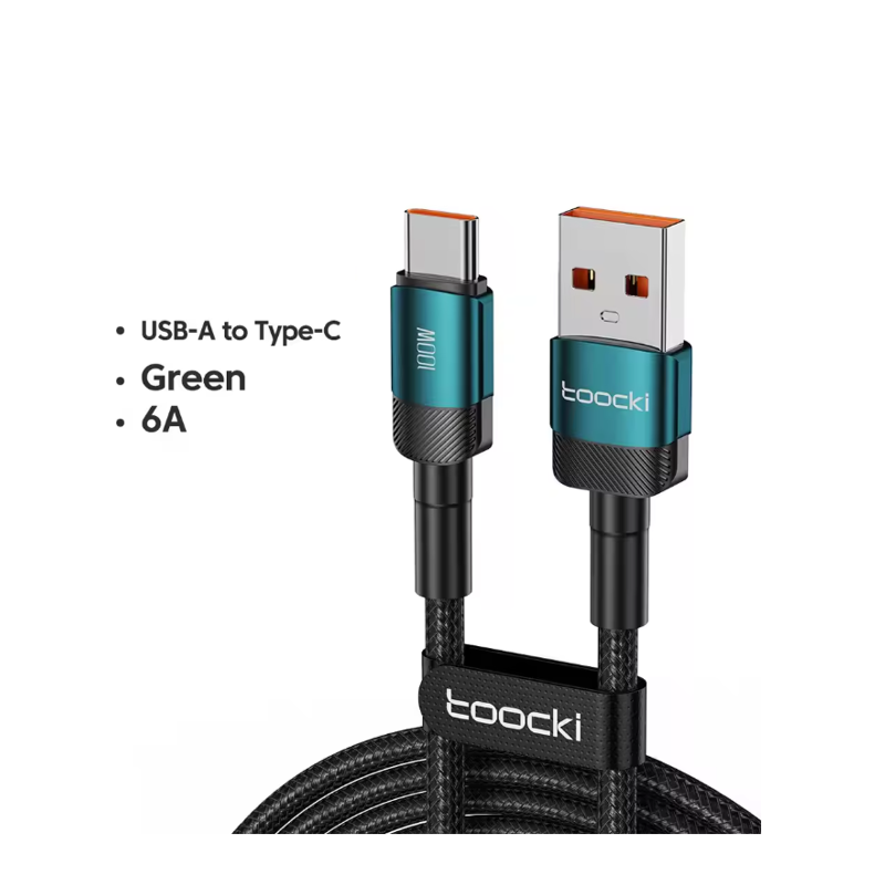 USB Type C Fast Charging Data Cable 1M Green