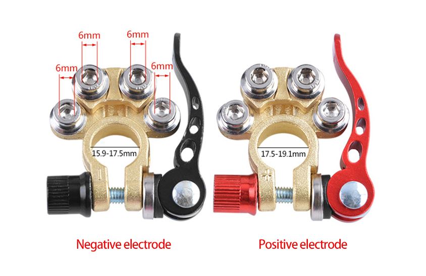 Battery Terminal Connectors 4 Pole Quick Connect