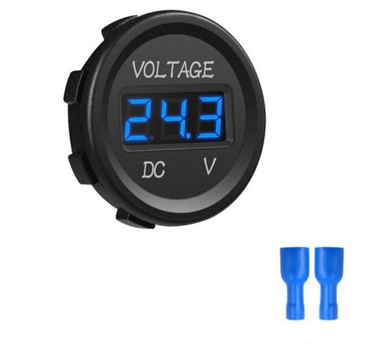 Digital Voltmeter Blue Display